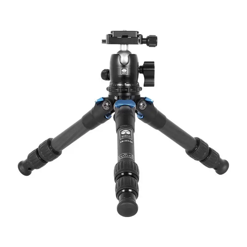 Sirui – ensemble de trépieds en Fiber de carbone AM-223 B00K, Mini caméra Micro SLR Portable, voyage d'alpinisme