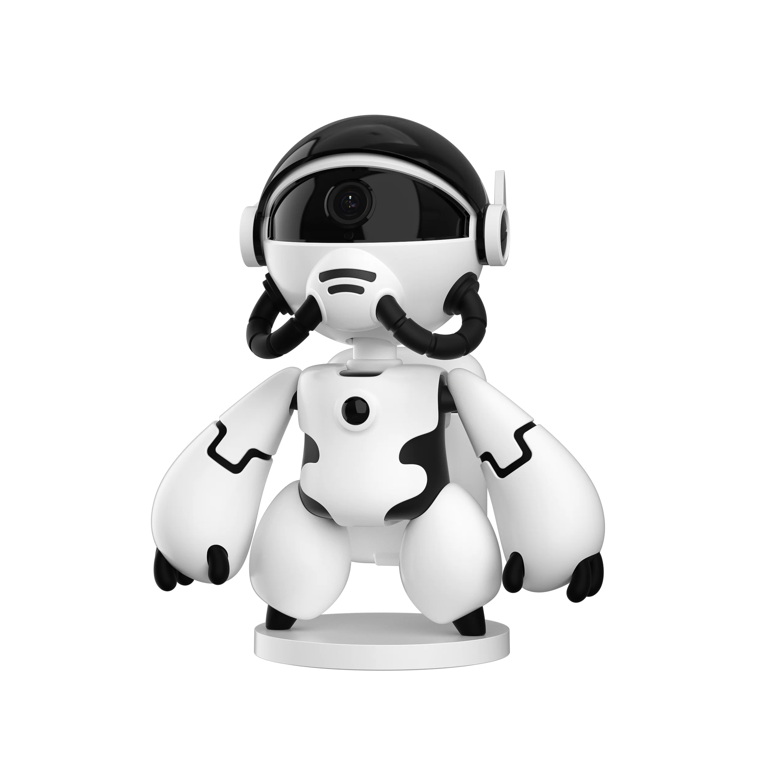 Wireless intelligent 1080P HD  Childern's robot Camera with Wifi home security camera Wide Angle App Remote Cam