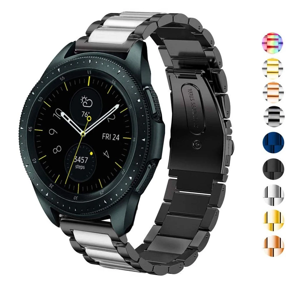 22mm/20mm band for samsung galaxy watch 46mm gear S3 Frontier S2 classic active amazfit gts/47mm/42mm/pace huawei watch gt strap