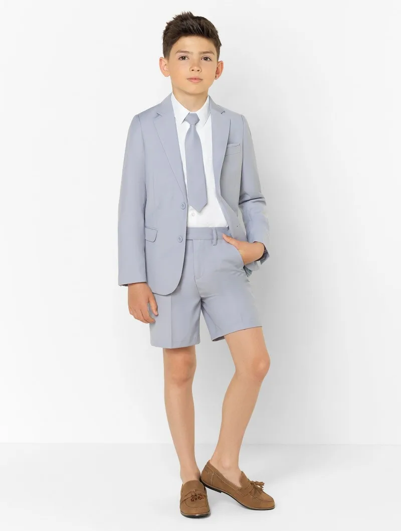 Xinkaifa-traje Formal para niños, Blazer para fiesta de Fortnight, trajes de verano para bodas, ropa para adolescentes, trajes para niños