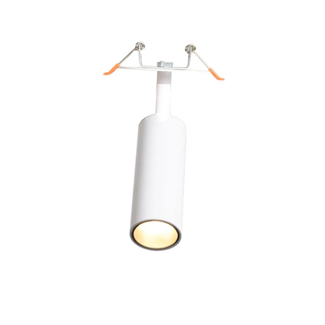 Plafonnier LED Encastrable Noir et Blanc, Luminaire Décoratif de Plafond, Idéal pour une Cuisine ou un Magasin, 7/10/20/30W, 3000/4000/6000K