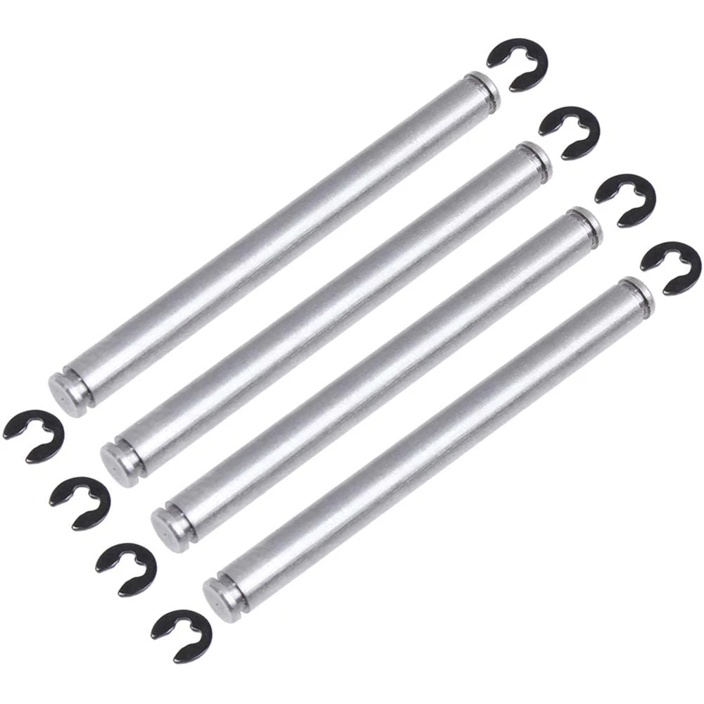 

1set Suspension Pins 44mm with E-Clips for 1/10 Traxxas Slash 2wd Replacement of Parts 2640