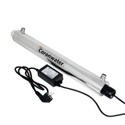 Coronwater-SDE-025 esterilizador UV 6 GPM para purificación de agua