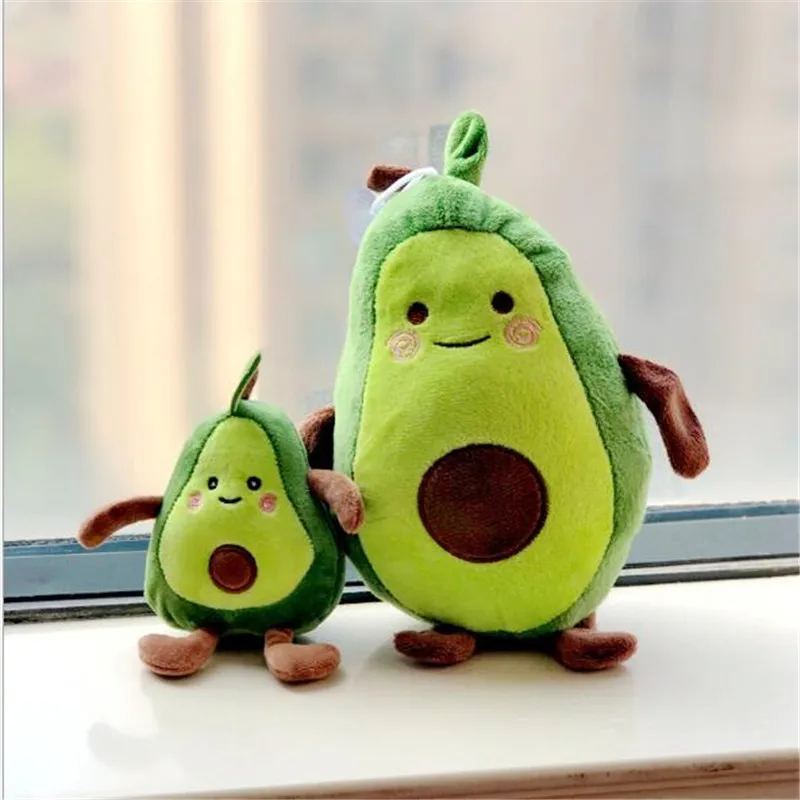 13cm Green Avocado Plush Toys Stuffed Plants Soft Pillow Stuffing Doll For Girl&Boys Kids Gift Valentine\'s Day Present