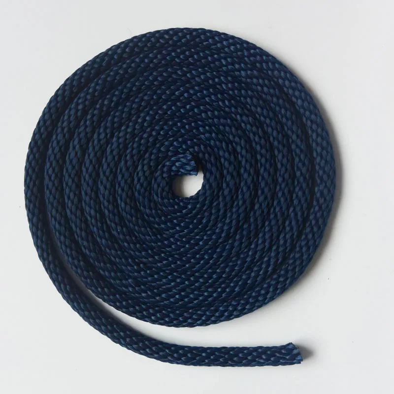 Diameter 9mm Tracking Round Rope Outdoor Walking Training braided Nylon rope blue coffee red green collor nylon rope