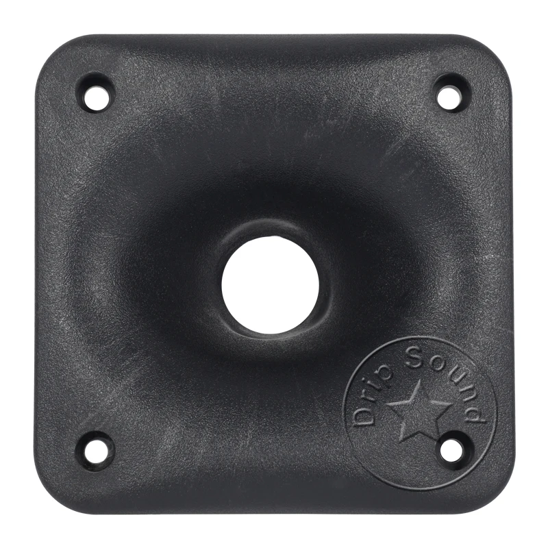 Altavoz de boca de Tweeter con núcleo de 34mm, conector adaptador de altavoz de agudos para escenario, placa de brida para cabezal de conducción de bocina Clarion # Negro