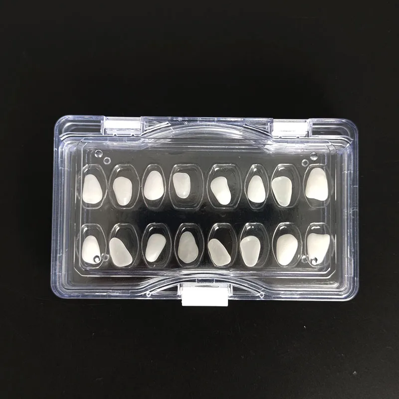 5pcs Dentistry Tooth Box with Film Denture Box Veneers Storage Materials Aesthetic Dentist for Dental Technician Tools Products