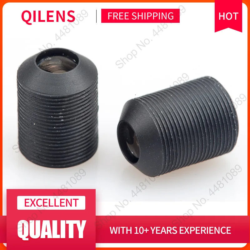QILENS  M7*0.35   FL 12mm Board Lens for 3 Megapixel HD CCTV Security  IP Cameras  with Aperture F2.4