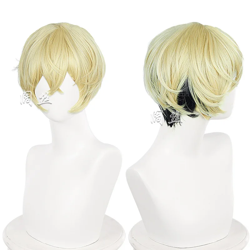 

Anime Tokyo Revengers Chifuyu Matsuno Wig Cosplay Costume Heat Resistant Synthetic Hair Men Women Carnival Party Role Play Wigs