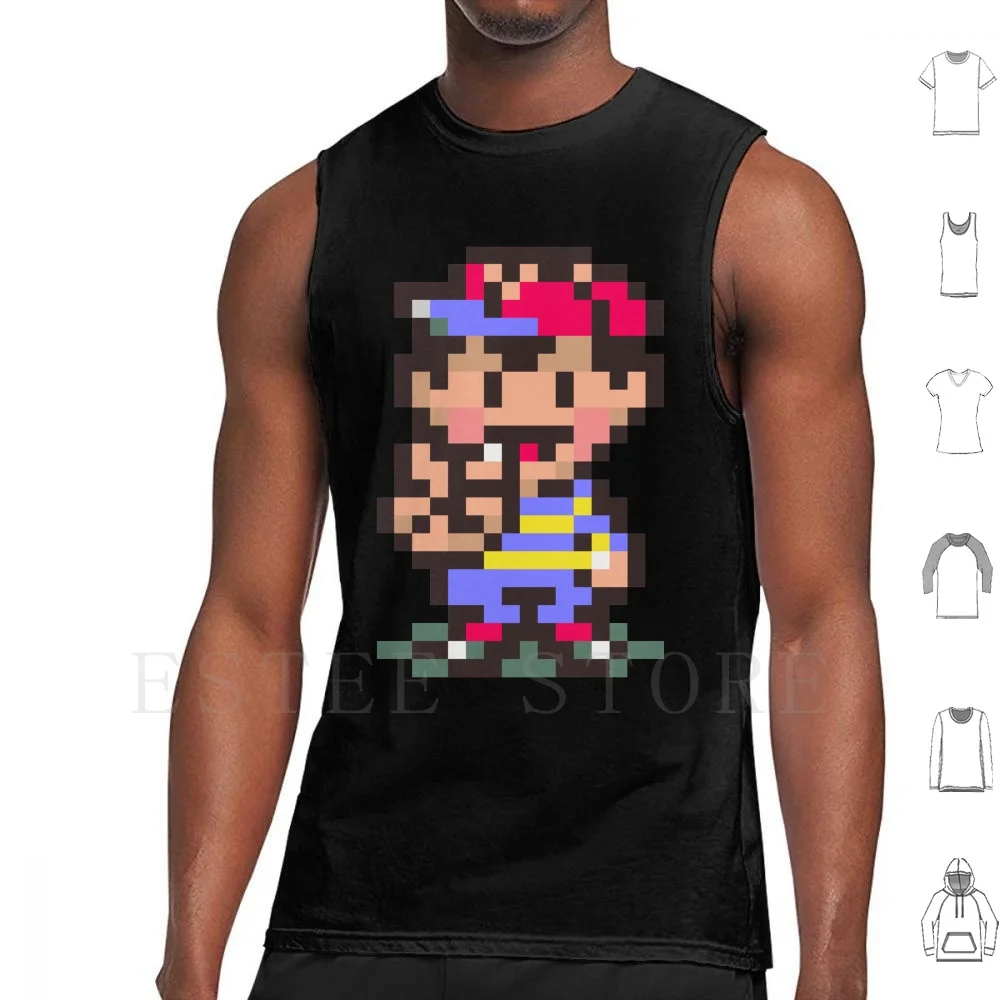 

Майка-жилет без рукавов Ness, Mother 2, Mother 2