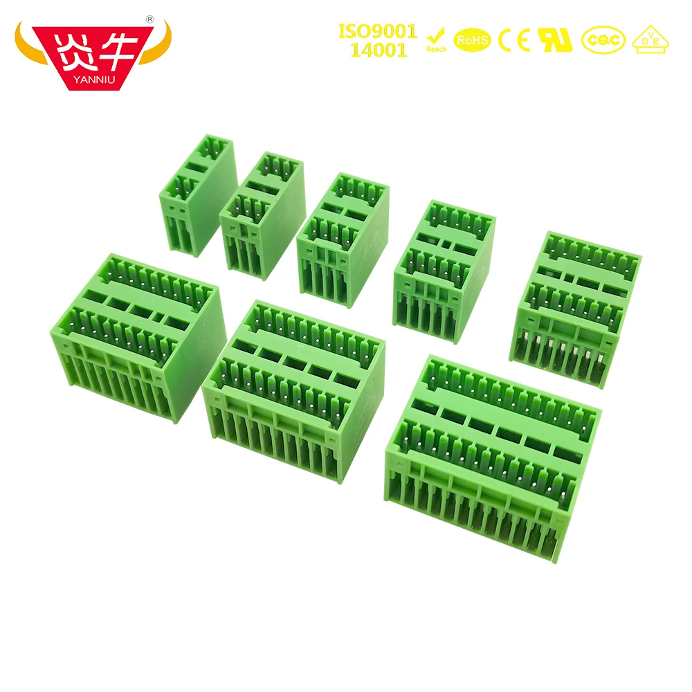 

50Pcs KF2EDGVH 2.5mm 2P ~ 12P PCB PLUG-IN TEMINAL BLOCKS 15EDGVH 4PIN ~ 24PIN MCDV 0,5/ 2-G1-2,5 - 1894914 PHOENIX CONTACT