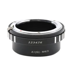 Nik (G) - M4/3 Mount Adapter Ring for Nikon F mount Lens for Micro Four Thirds M/43 MFT Camera Panasonic GF GH GX Olympus EM EPL