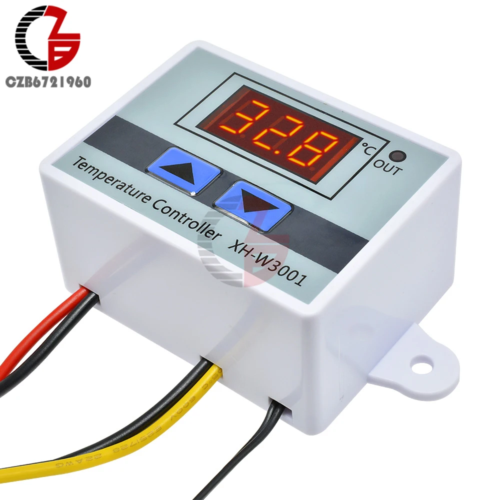 W3001 AC 110V 220V Isolated Voltage Regulator Digital Thermostat Temperature Controller Incubator Thermoregulator Thermometer