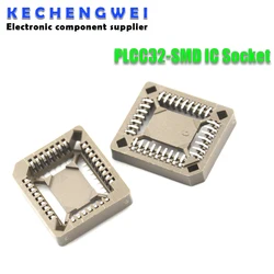 10PCS PLCC32-SMD IC Socket , PLCC32 Socket adapter , 32 Pin PLCC PLCC-32 Converter