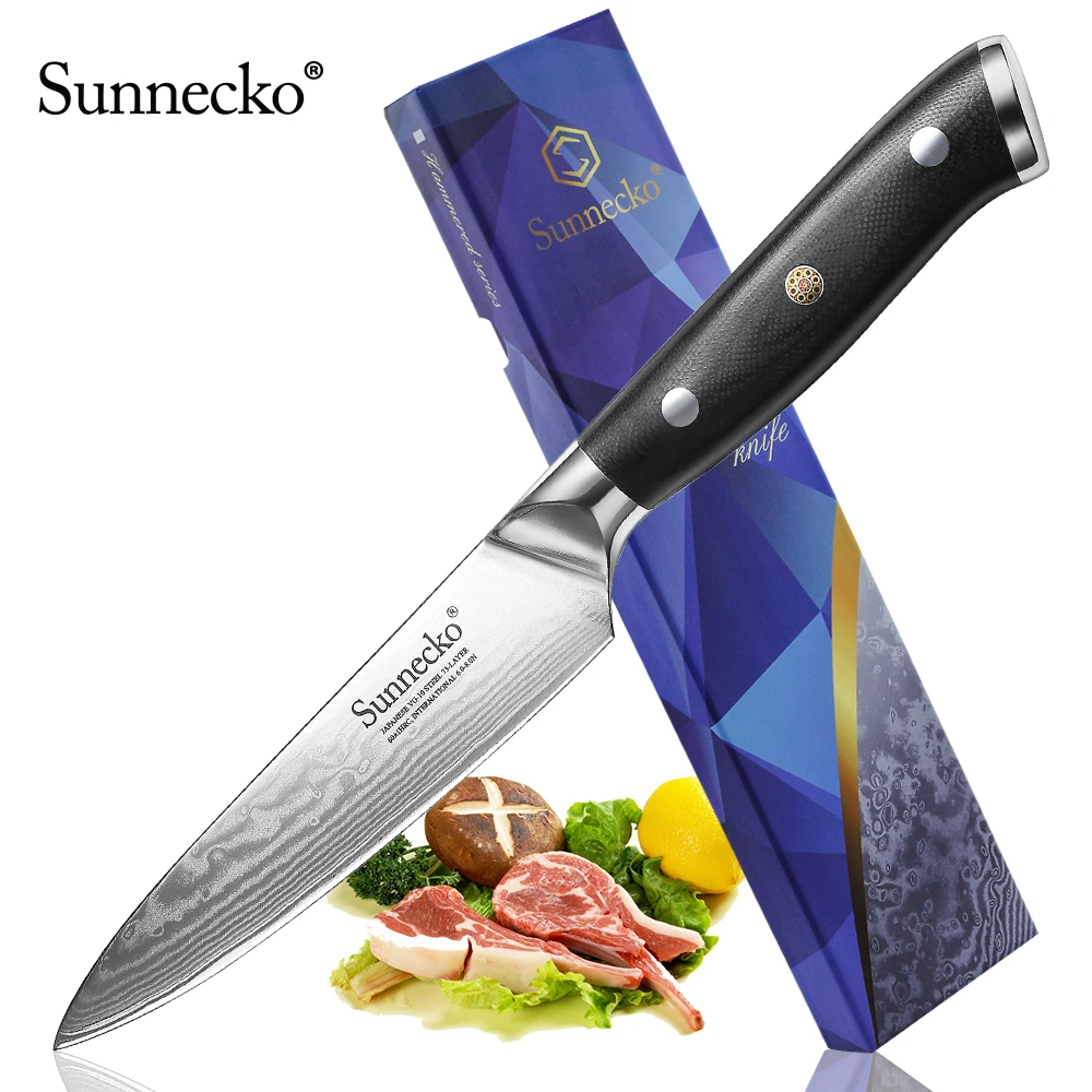 SUNNECKO Damascus Steel 5\