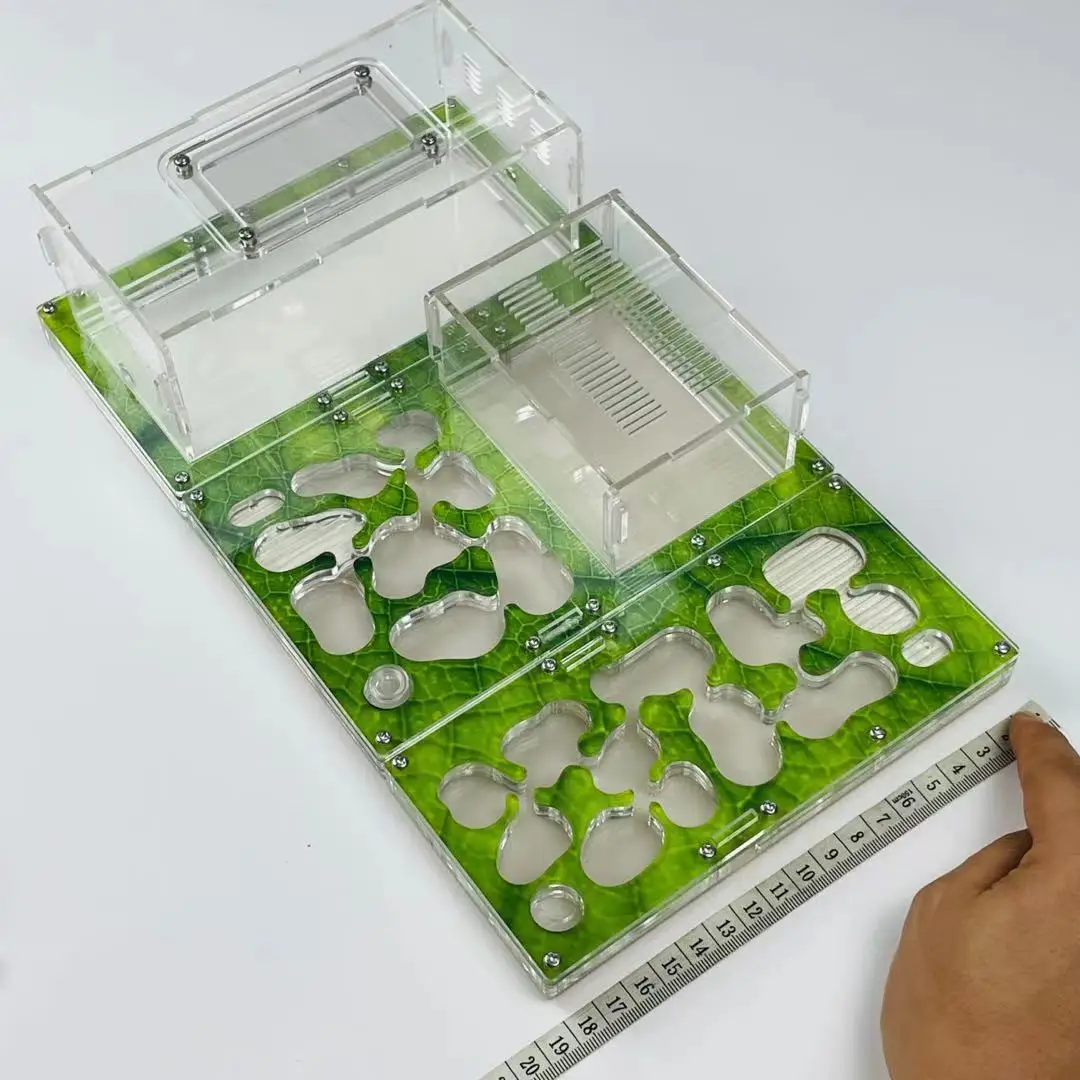 Large Size Connecting Expansion Castle Ant Nest Workshop Household Ant Farm Underground Children\'S Educational Cience Set Toys
