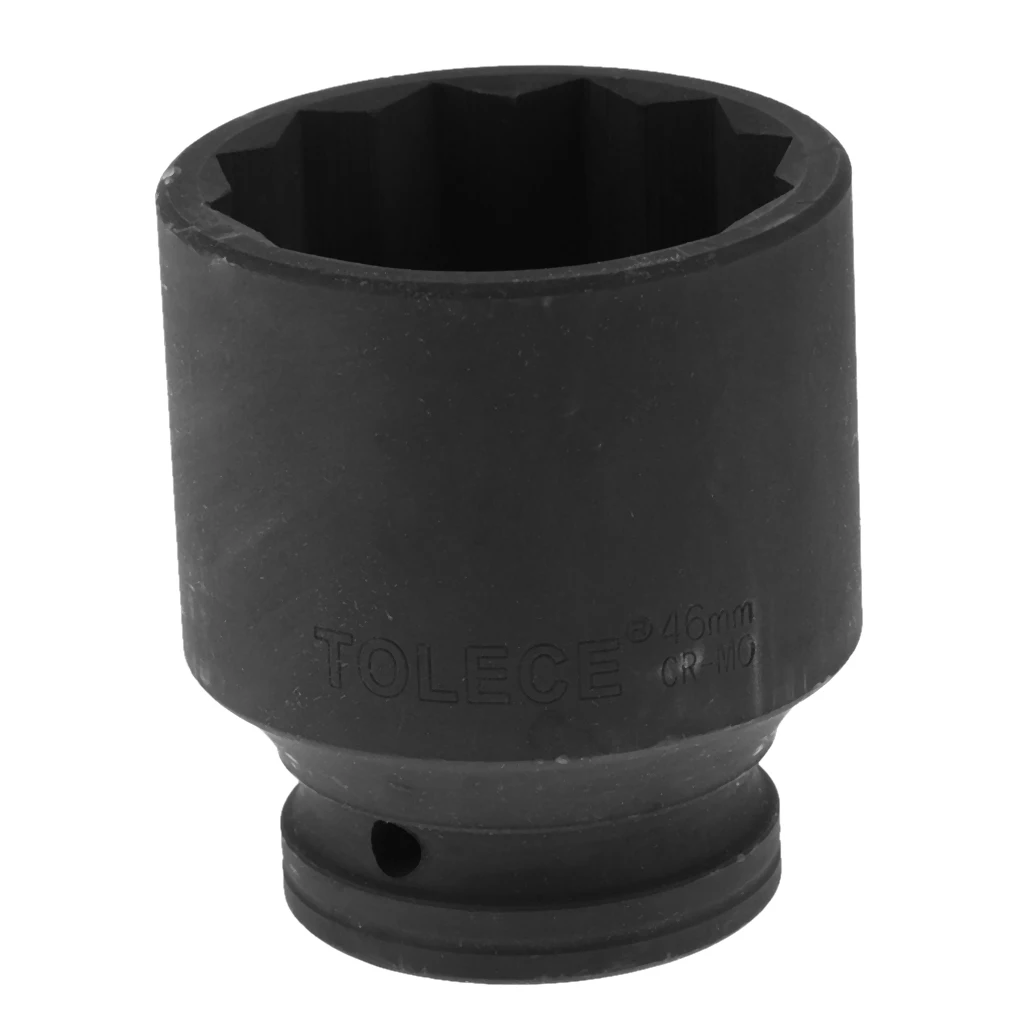 46mm Metric Long Impact Socket 3/4\'\' Double Deep 12 Point Single Hex