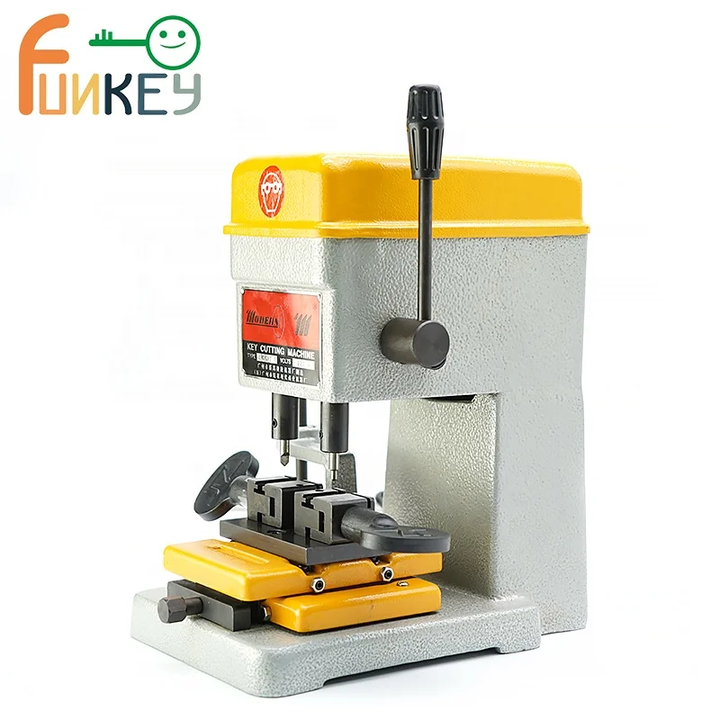 JingZhun 338E 180W 220V/110V Key Duplicating Machine Key Cutting Machine drill machine to make car door keys locksmith tools