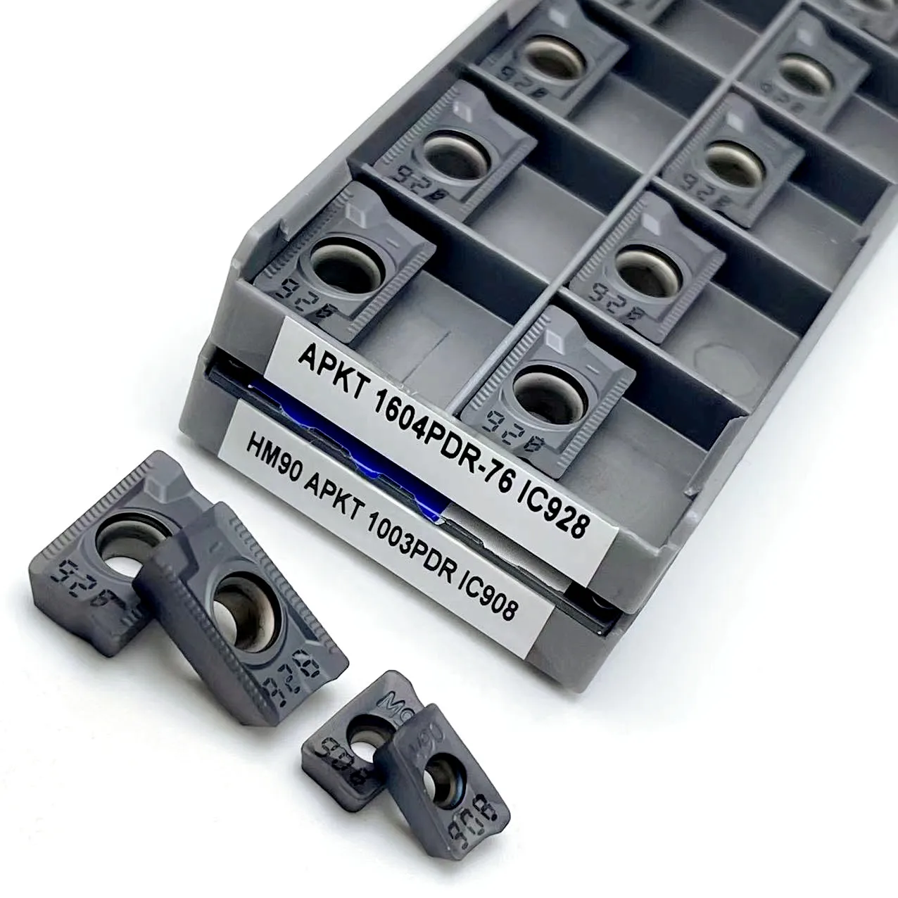 APKT1604PDR 76 IC928 токарный инструмент карбидная вставка токарный станок фрезерный станок ЧПУ Инструмент HM90 APKT 1003PDR IC908 фрезерная вставка