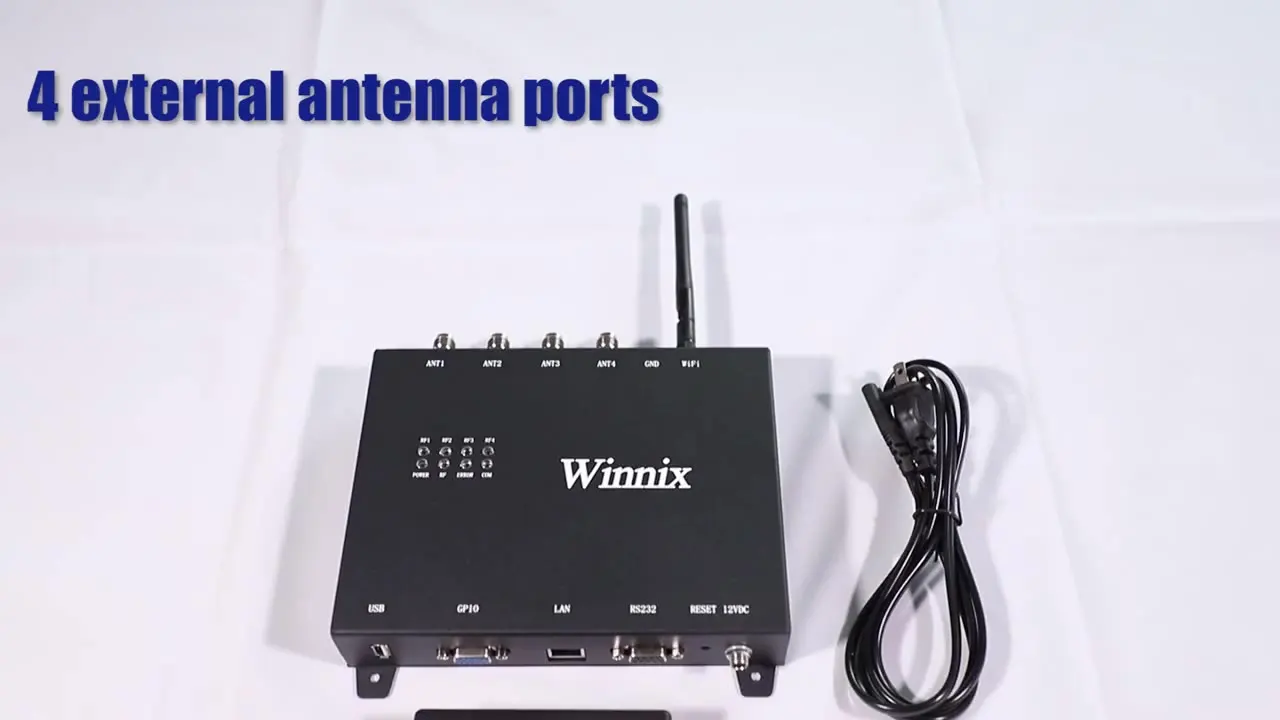 winnix hyr830 4 port uhf rfid reader for marathon race timing system