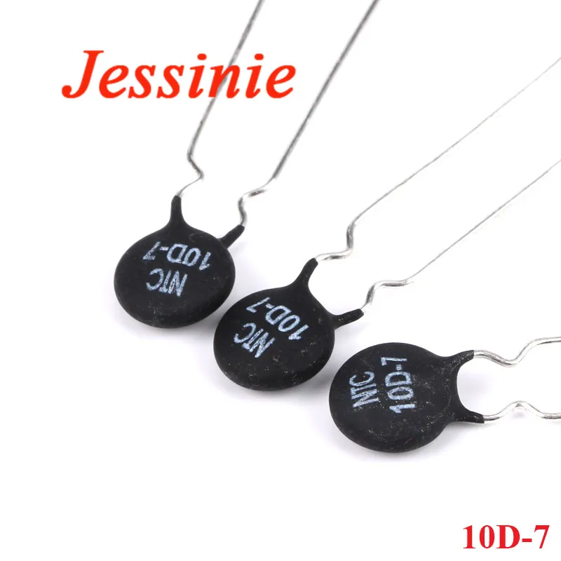 20Pcs Termistor NTC Resistor NTC 10D-7 10D7 Resistor Termal