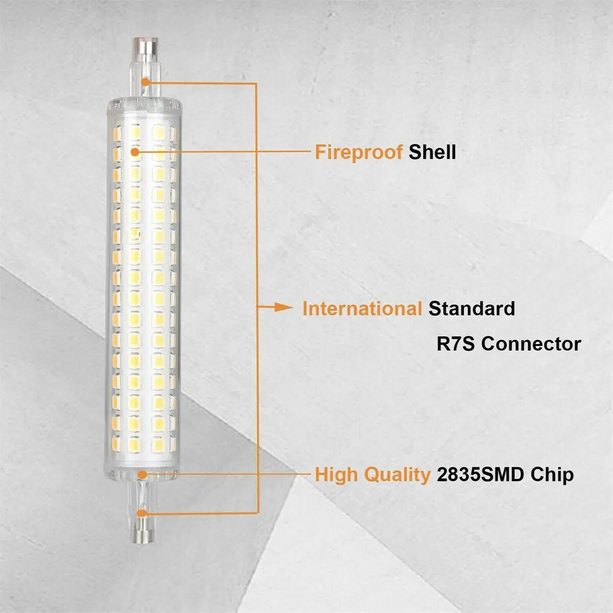 12W 16W R7S 78mm 118mm SMD Home LED Flood Light Bulbs Replacement Halogen Lamp Living Room Energy Saving