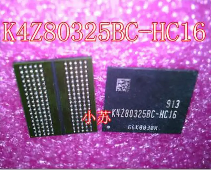 

Free shipping 2PCS DDR6 K4Z80325BC-HC16 BGA