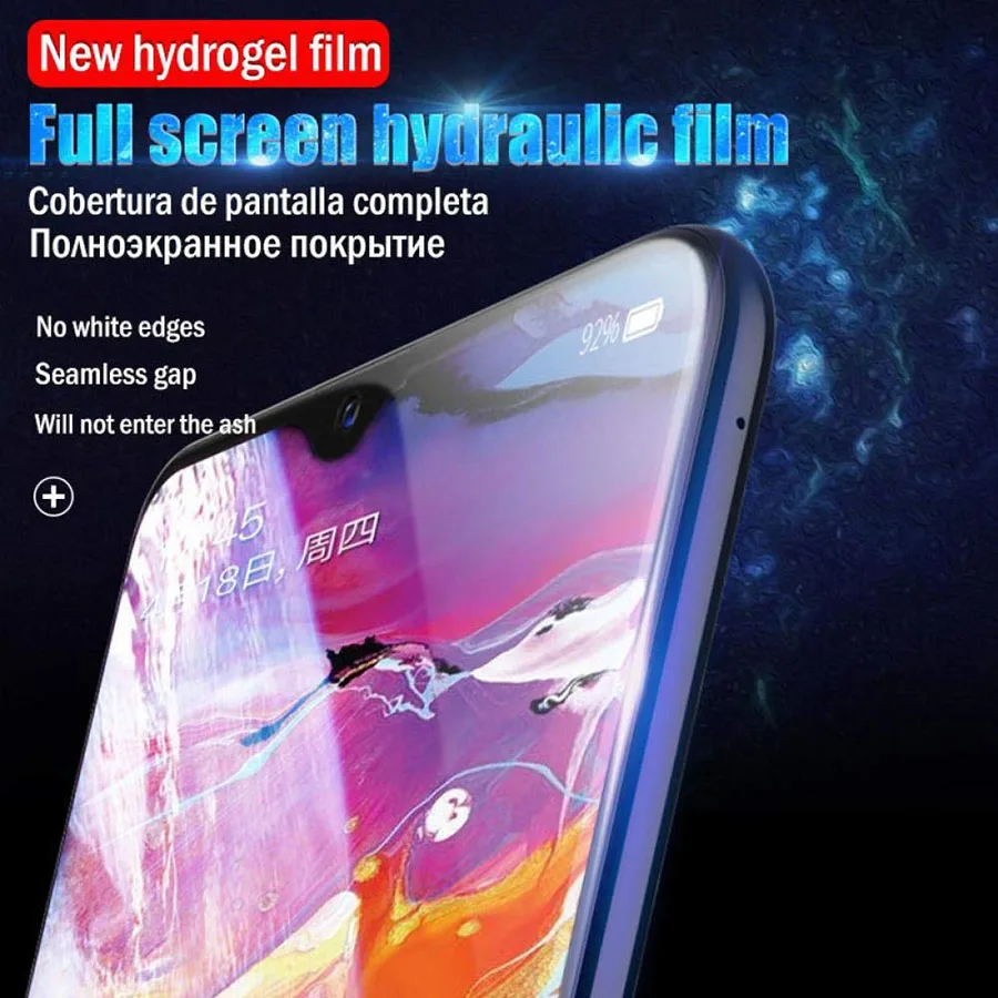 20D Hydrogel Film For Nokia 5.3 7.2 6.2 5.1 3.1 2.1 7 plus 8.1 6.1 Screen Protector For Nokia 5.3 6 2018 5 7 Plus Film Not Glass