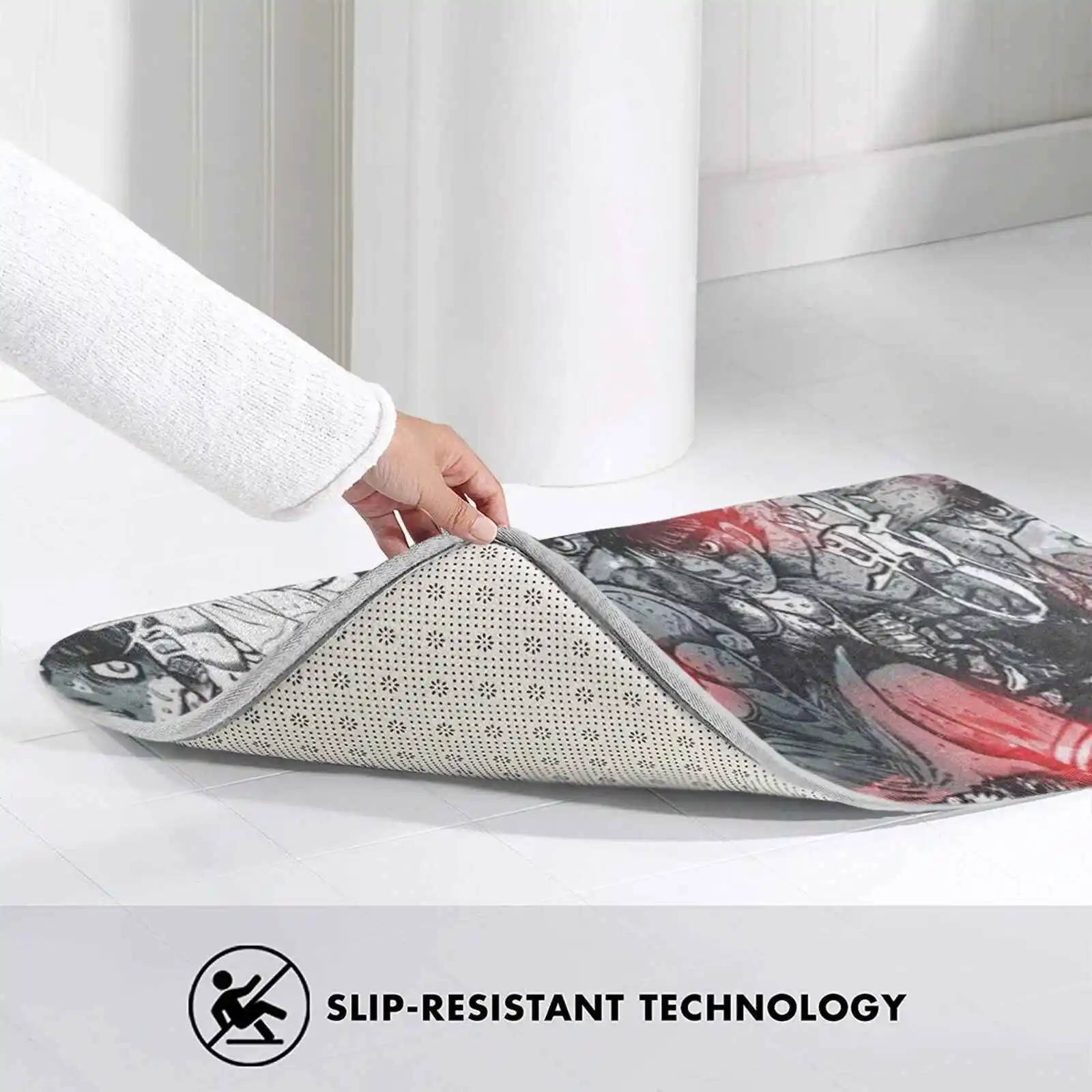 Makunouchi! Soft Cushion Home Carpet Door Mat Car Rug Sport Boxing Shonen Japan Manga Anime Spirit Never Give Up image 4