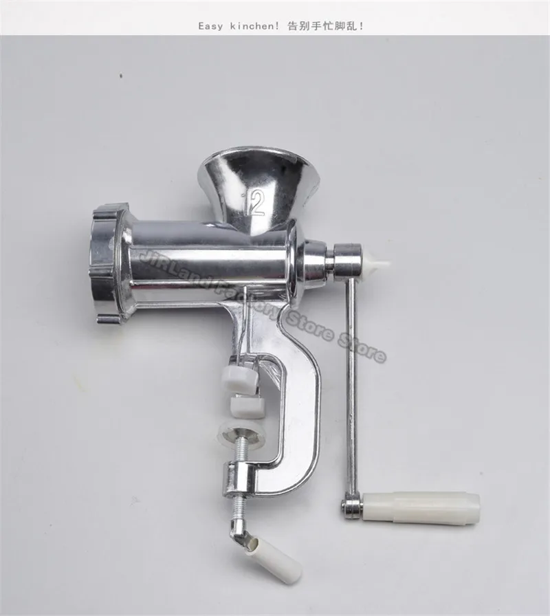 Manual meat grinder Sausage filling machine Household hand crank mincer Stuffing machine Cooking machine