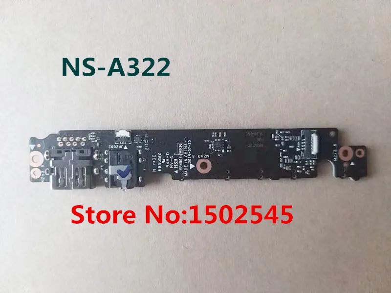 For Lenovo YOGA 3 PRO-1370 Original Laptop USB Board Audio Board Sound Card Board Switch Board NS-A322