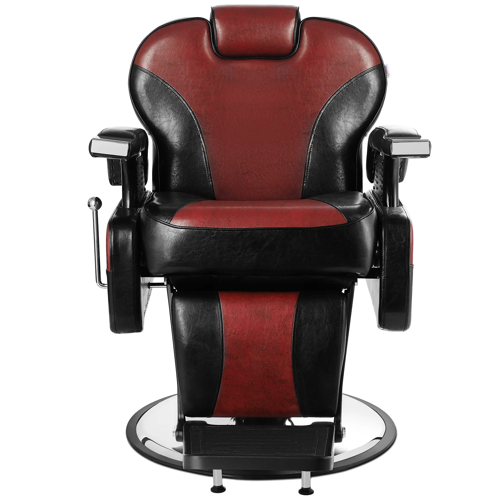 Two Colors Hair Beauty Equipment  Hydraulic Recline Barber Chair Salon Beauty Tattoo Profession Classic  Salon furniture