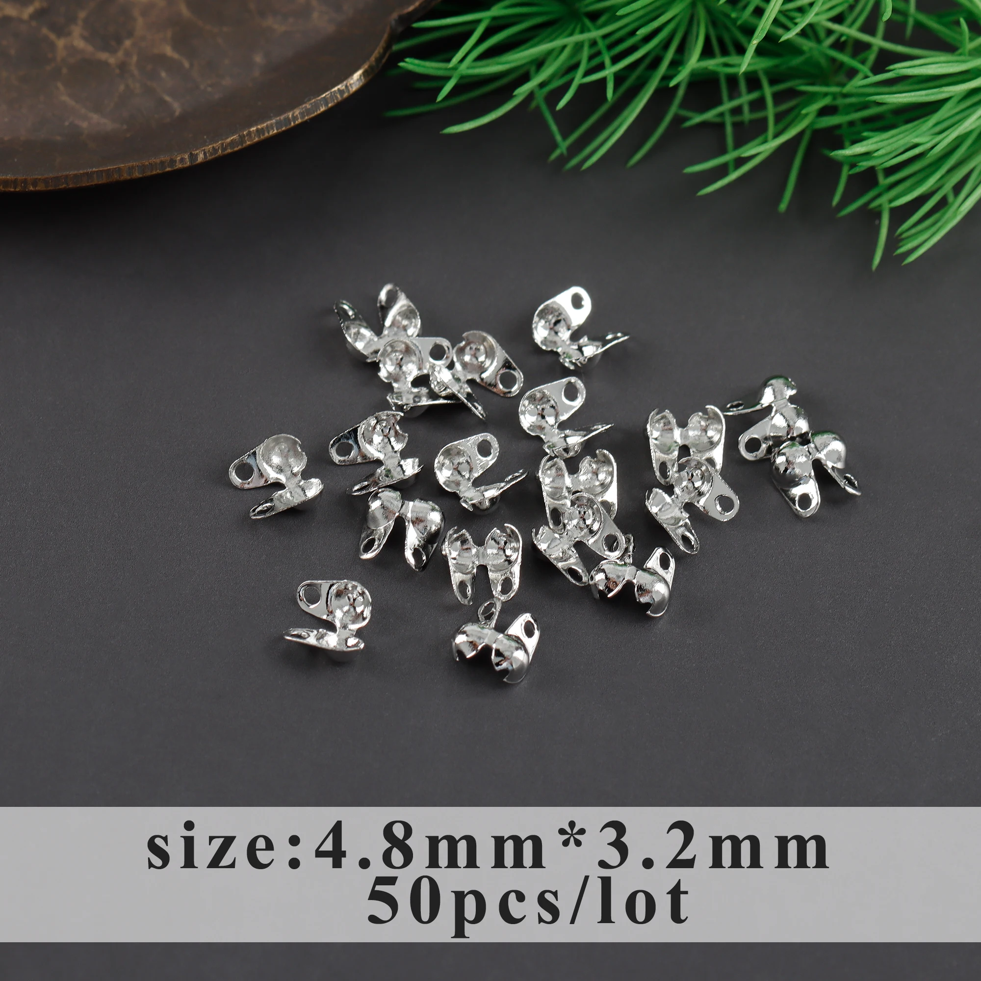 GUFEATHER-Accesorios de joyería M1067, conectores, alcance de paso, sin níquel, chapado en oro de 18k, cobre, rodio, fabricación de joyas, un paquete