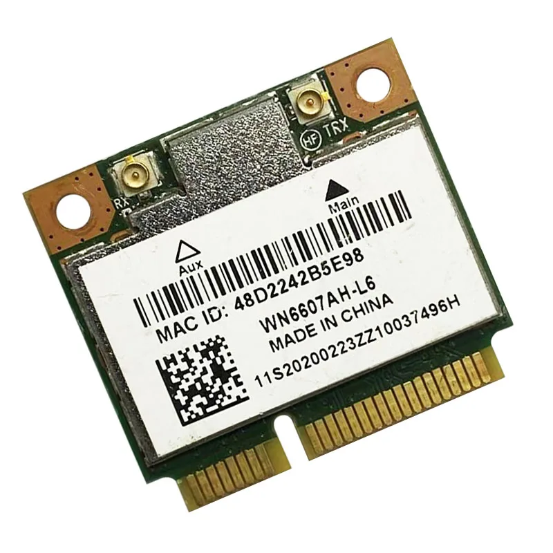 Carte sans fil demi-mini PCI-E pour G400, G500, Gaffair, G410, Gouvriers, Gouvriers, Y410P, Atheros AR5B125, AR9485