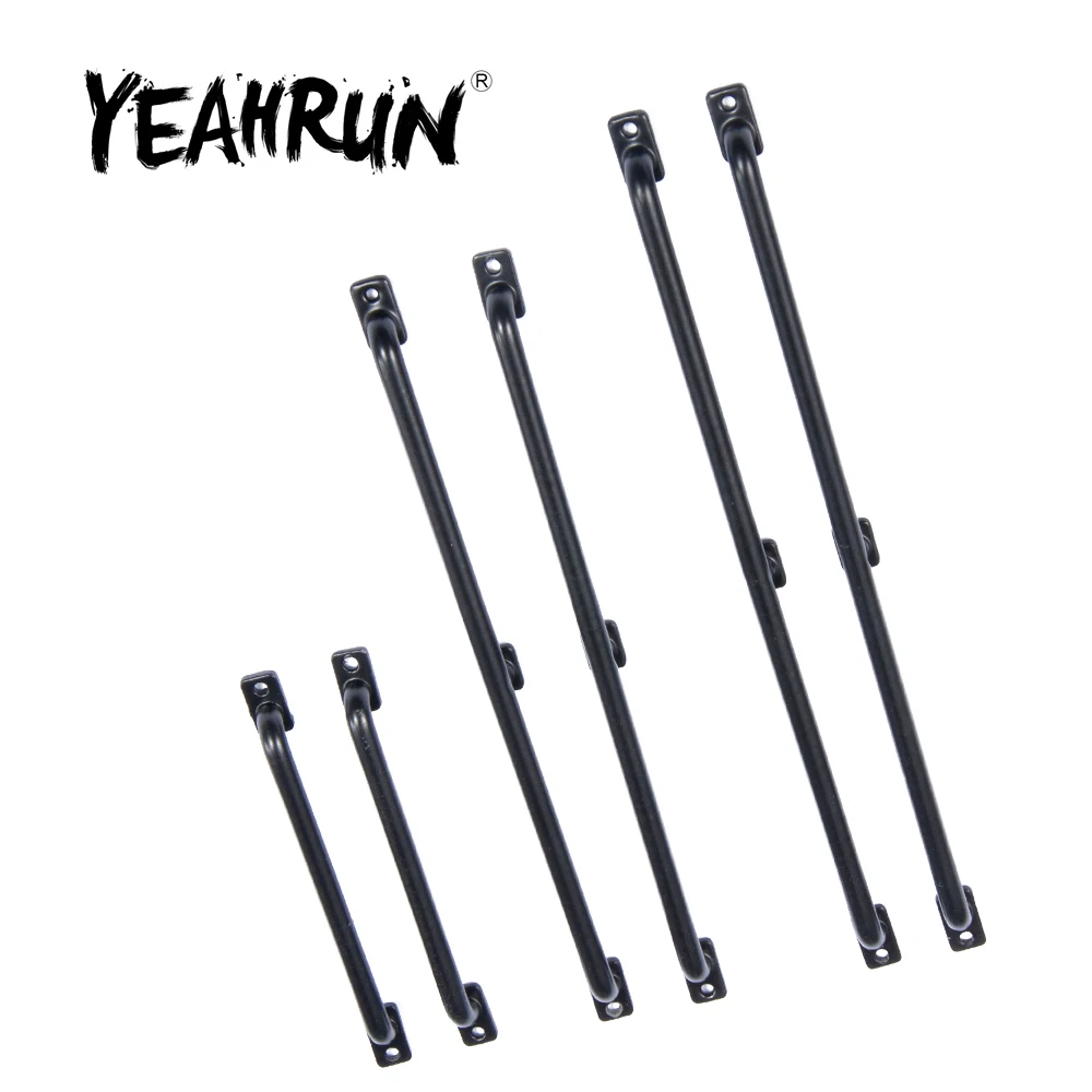 YEAHRUN 70/130/145mm Metal Body Shell Handrail for TRX-4 Axial SCX10 90046 D90 D110 1/10 RC Car Truck Model Decation Parts