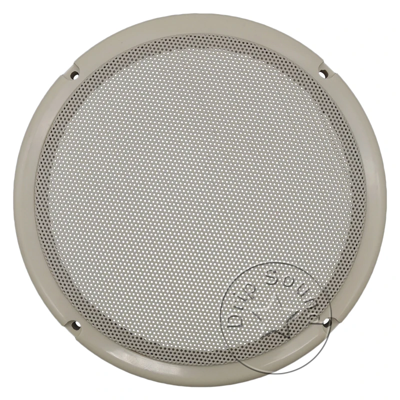For 5" Inch 157mm Speaker Grill Cover Hige-grade Car Home Audio Conversion Net Decorative Circle Metal Mesh Protection #Beige