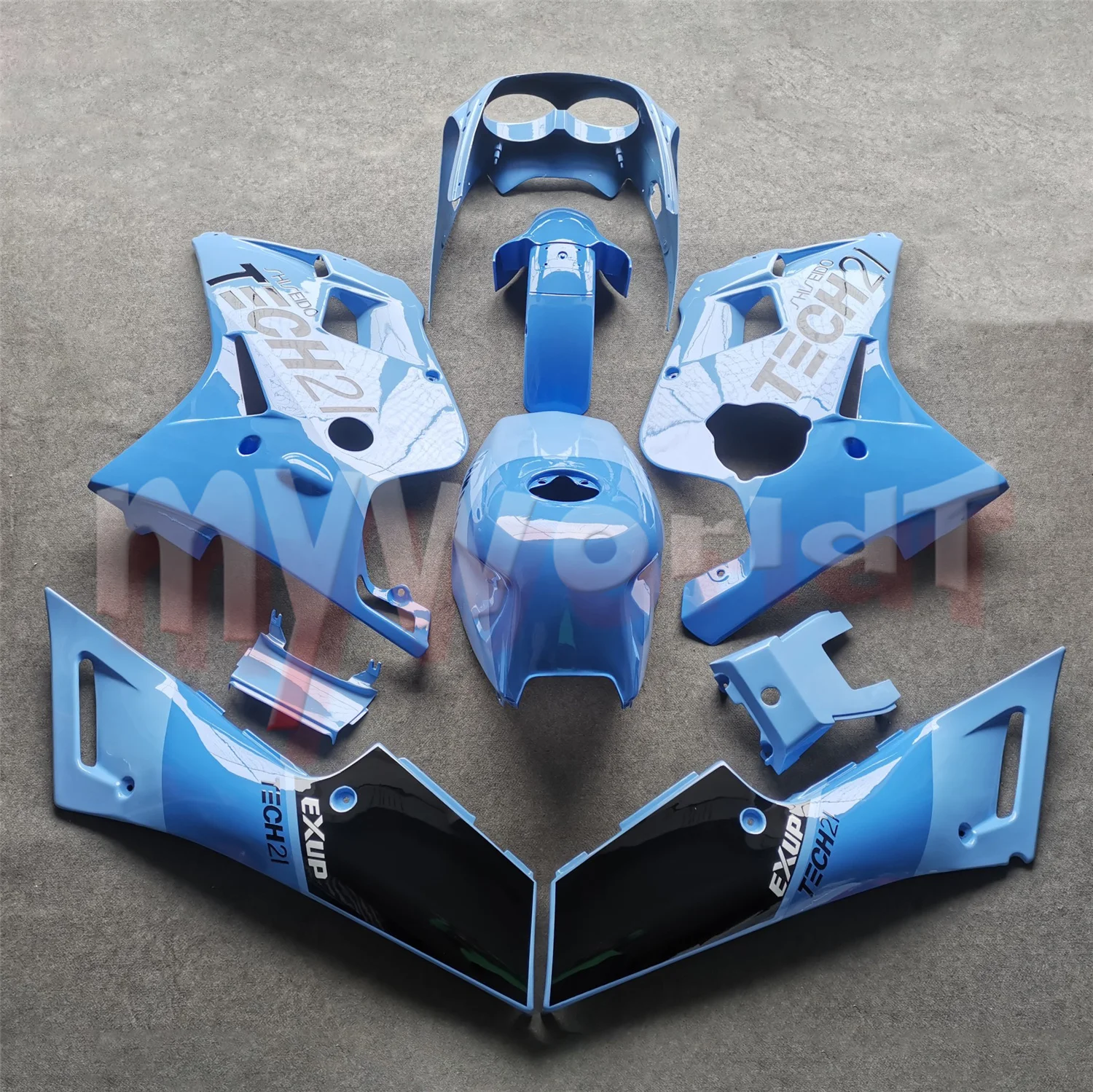 Motorcycle Accessories Bodywork Fairing Panel Kit Fit For YAMAHA FZR250R 1986 - 1988 2KR FZR250 R 1987 FZR 250