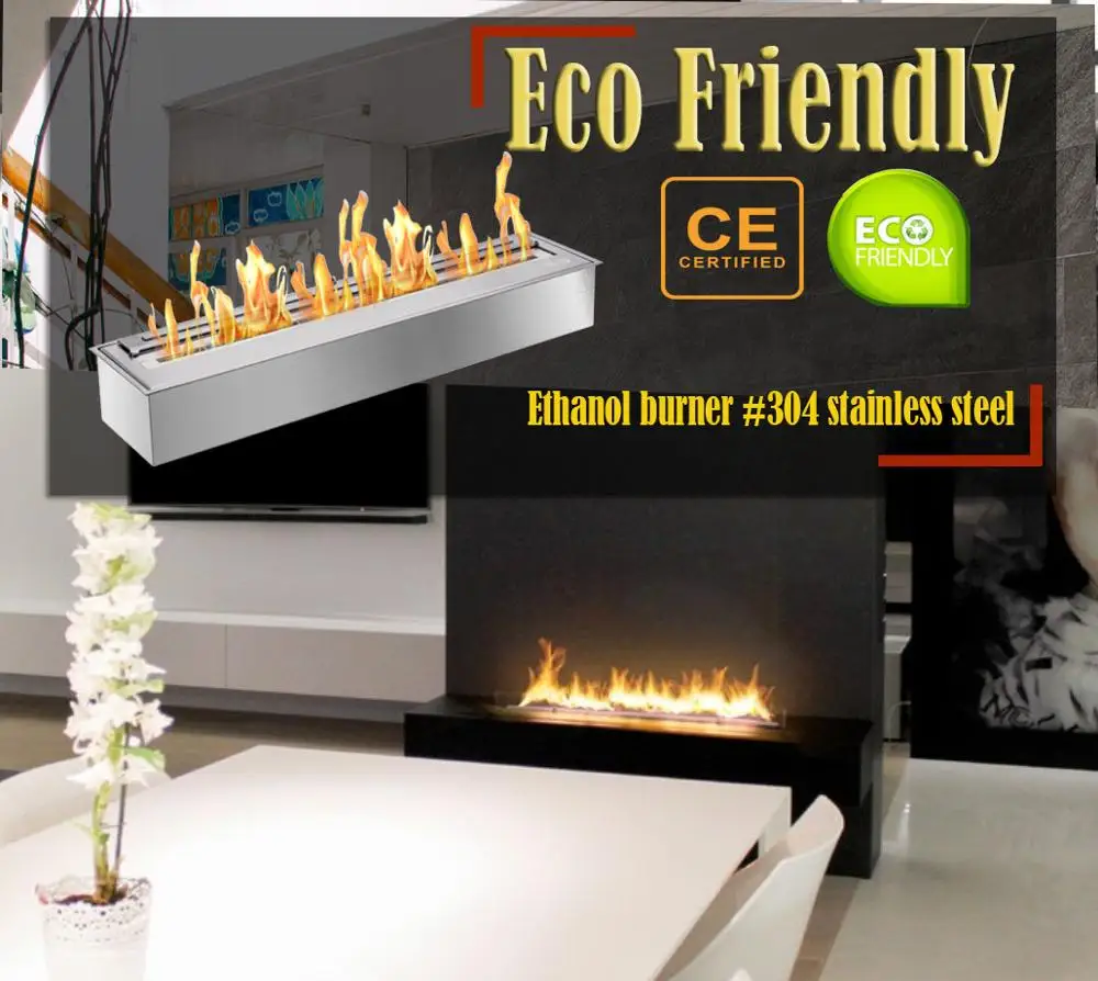 

Inno living fire 48 inch modern chimney outdoor ethanol fire