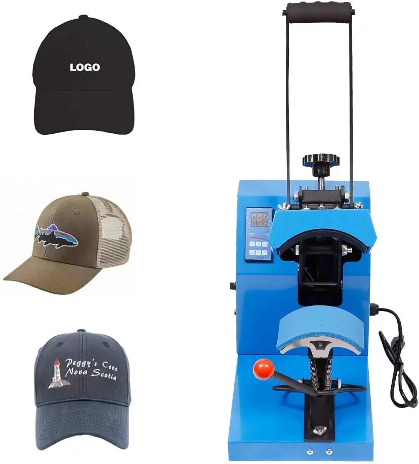 

Cap Heat Press Machine Sublimation Printer Digital Swing Away Heat Transfer Cap Printing Machine Personalised Baseball Cap