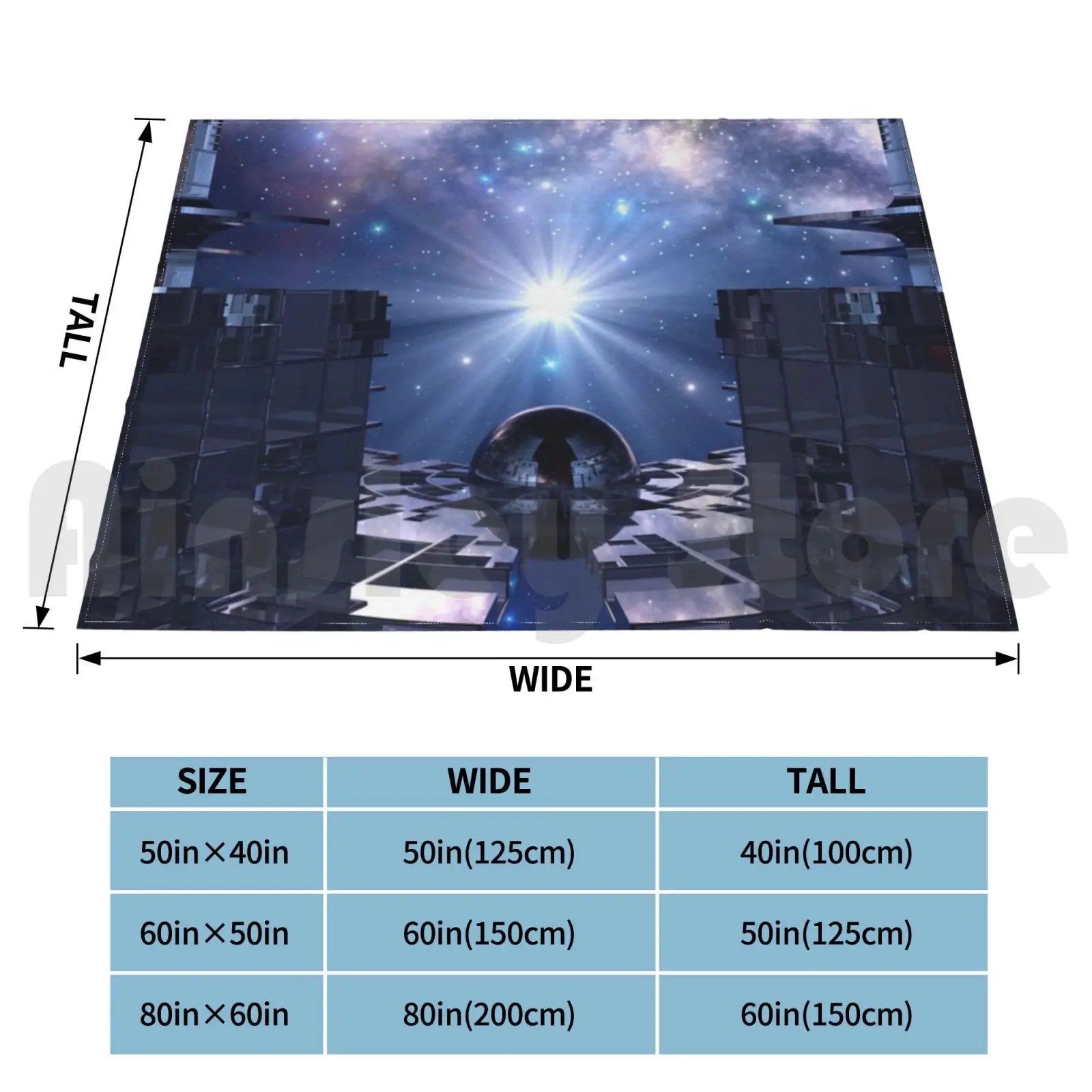 On Just One Day Every Millennium Blanket Super Soft Warm Light Thin 3d Reflection Bright Star