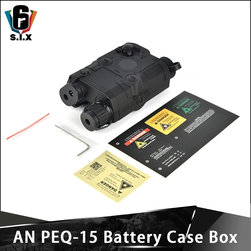 Tactical Airsoft AN PEQ-15 Battery Case Box NO Function PEQ 15 Dummy Battery Box For Picatinny Rail