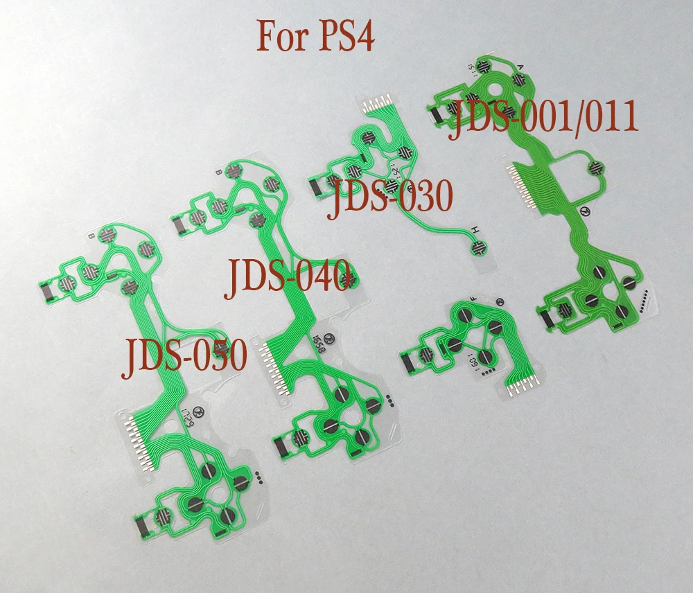 3pcs Original Button Ribbon Circuit Board for PS4 Slim pro Controller Conductive Film Keypad Cable JDS 001 011 030 040 050