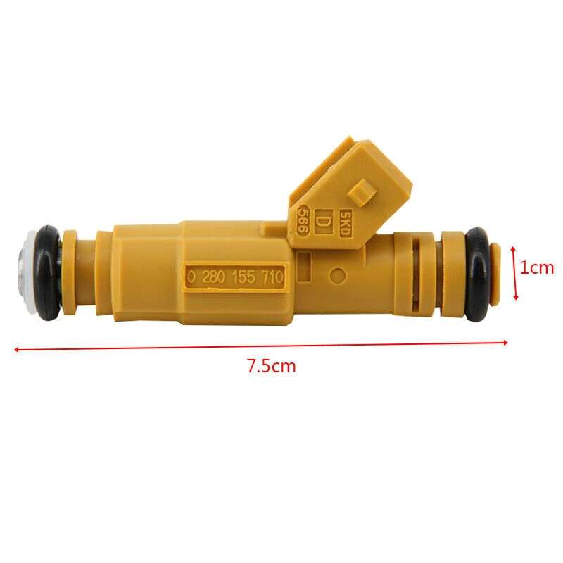 6Pcs Fuel Injectors XJ YJ ZJ For Jeep Cherokee Grand Cherokee Fuel Injectors For 1987-1998 JEEP 4.0L 0280155710 car accessories