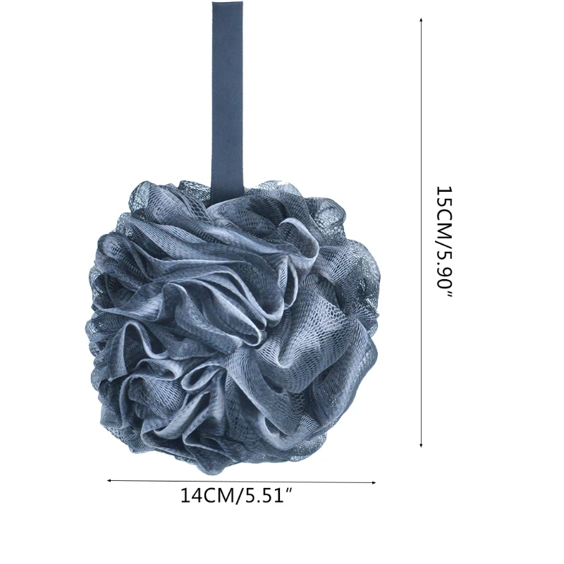 Бамбуковый уголь для ванны, черный душевой шар, губка, сетчатый пуф, скребок для тела, Прямая поставка