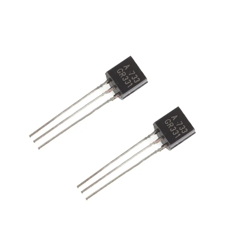 100PCS/LOT 2SA733 A733 733 0.1A/50V PNP TO-92 TO92 DIP Triode Transistor New Original Good Quality Chipset