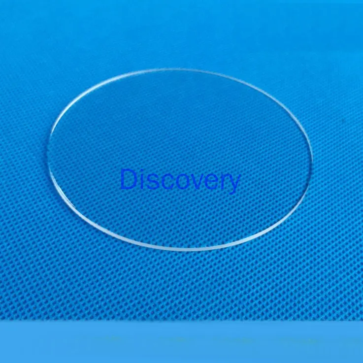 [Spot] Glass Quartz Polished Ultrathin Quartz Slide Optical Lens 0.1 Can Be Customized