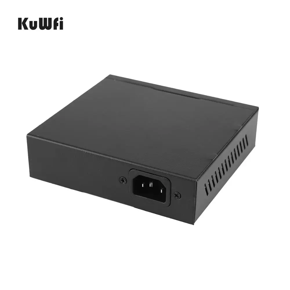 KuWFi POE Switch 48V 100Mbps Wifi Smart IP Switch 4/8 Ports POE Standard RJ45  Injector Switcher for IP Camera/Wireless AP/CCTV