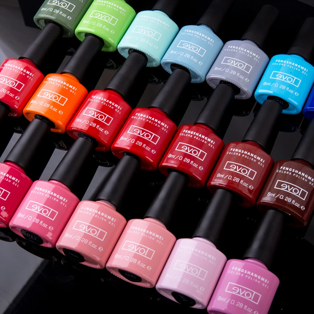 Fengshangmei 8ml Colors Gel Polish 120 Colors Gellak UV Professional Use Nail Gel Polish Long Lasting Gel Varnishes