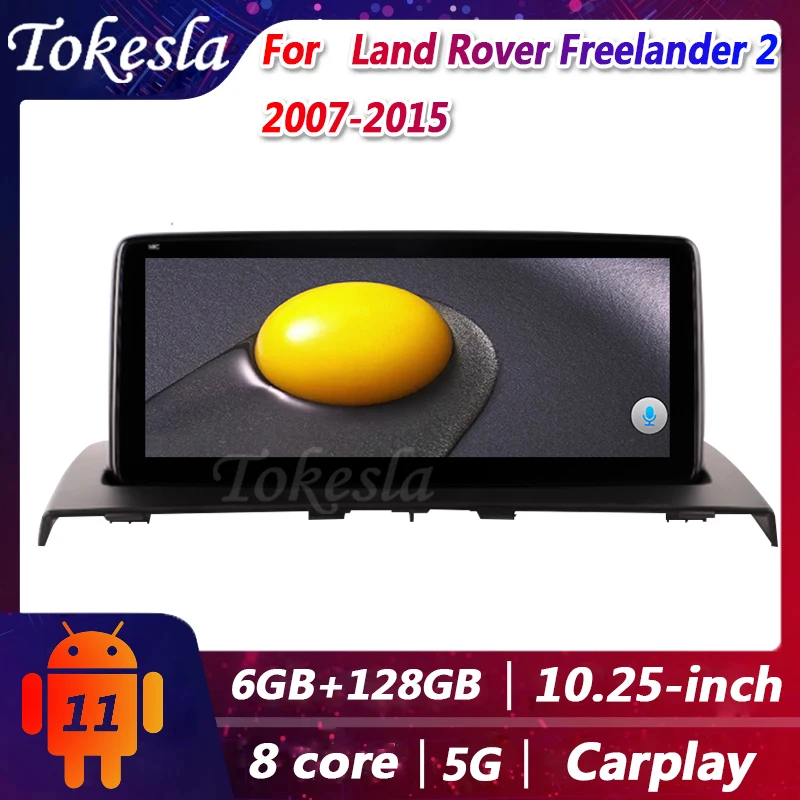 

Tokesla Car Radio Android For Land Rover Freelander 2 Stereo Receiver DVD Automotivo Central Multimedia Gps Navigation 2007-2012