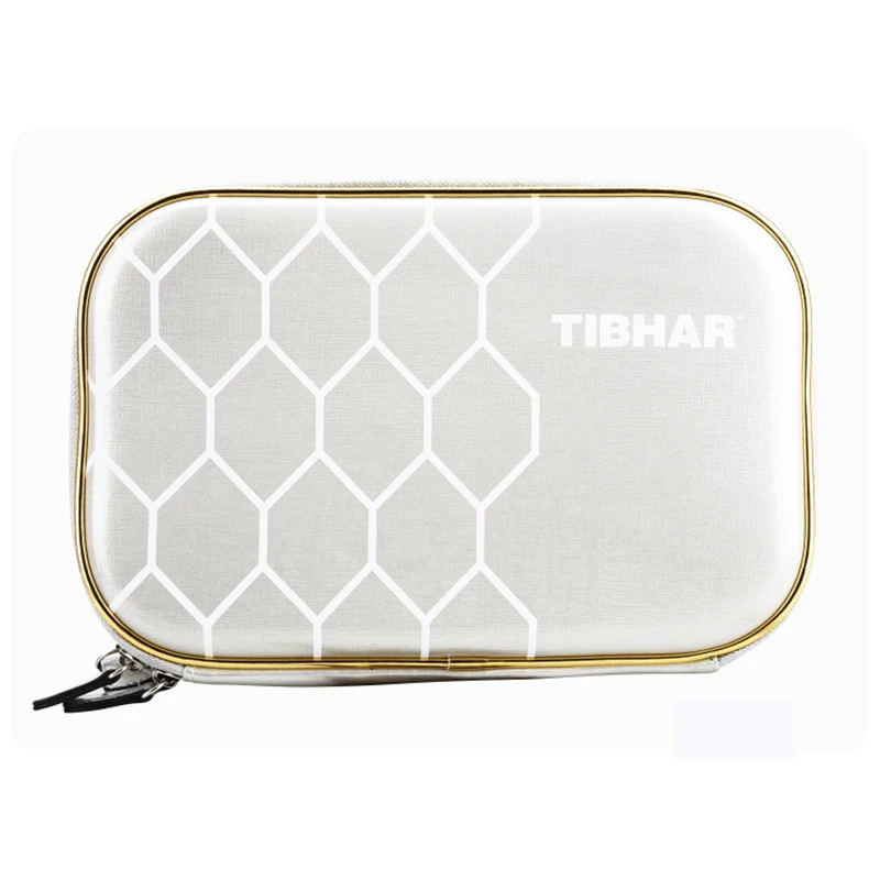 Tibhar-honeycomb squar case, hard case to protect table tennis racket, double layer, 2020